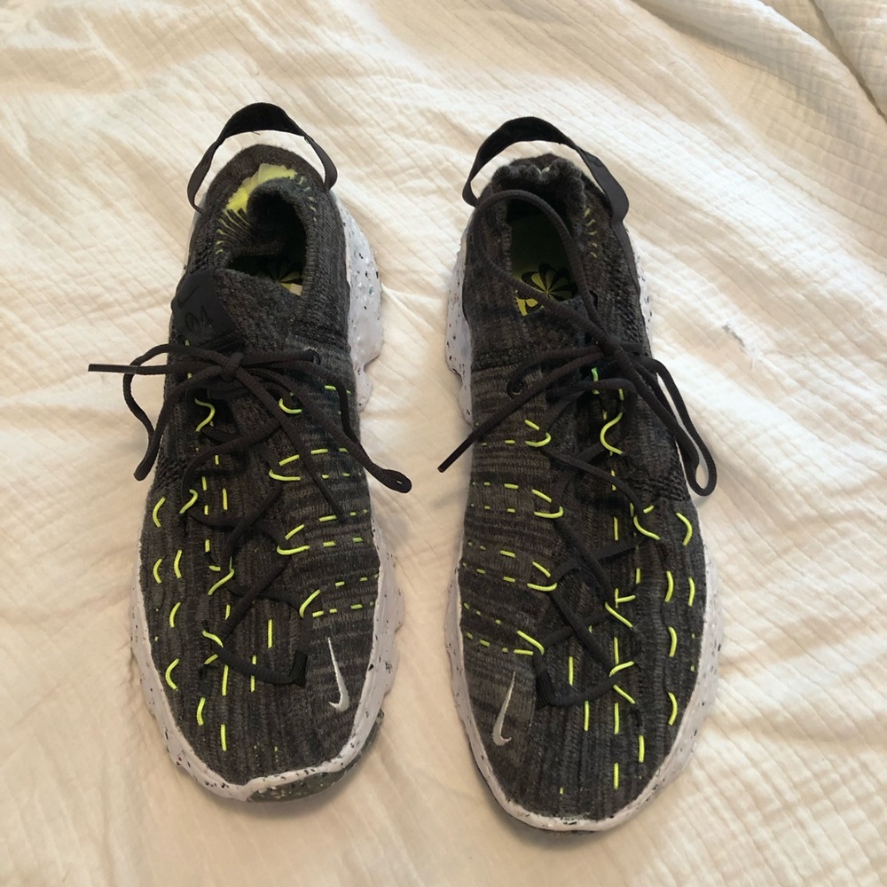 Nike Dark Grey Space Hippie Sneakers